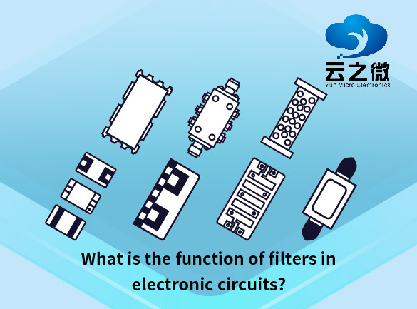 What is the function of filters in electronic circuits?