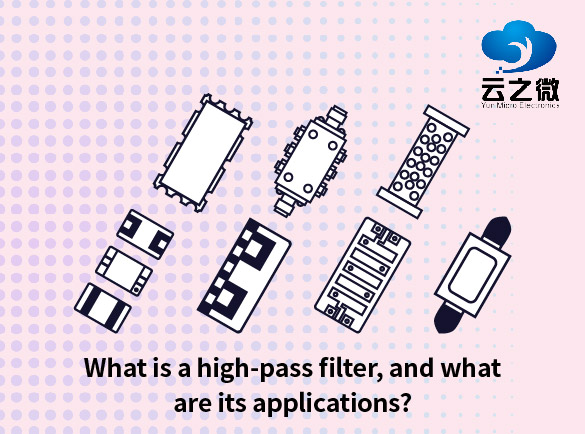 What is a high-pass filter, and what are its applications?