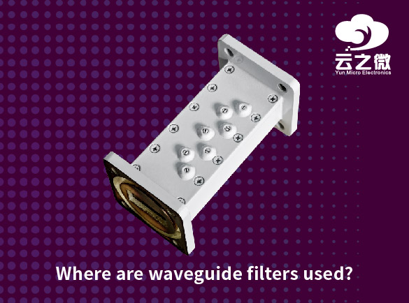 Where are waveguide filters used?